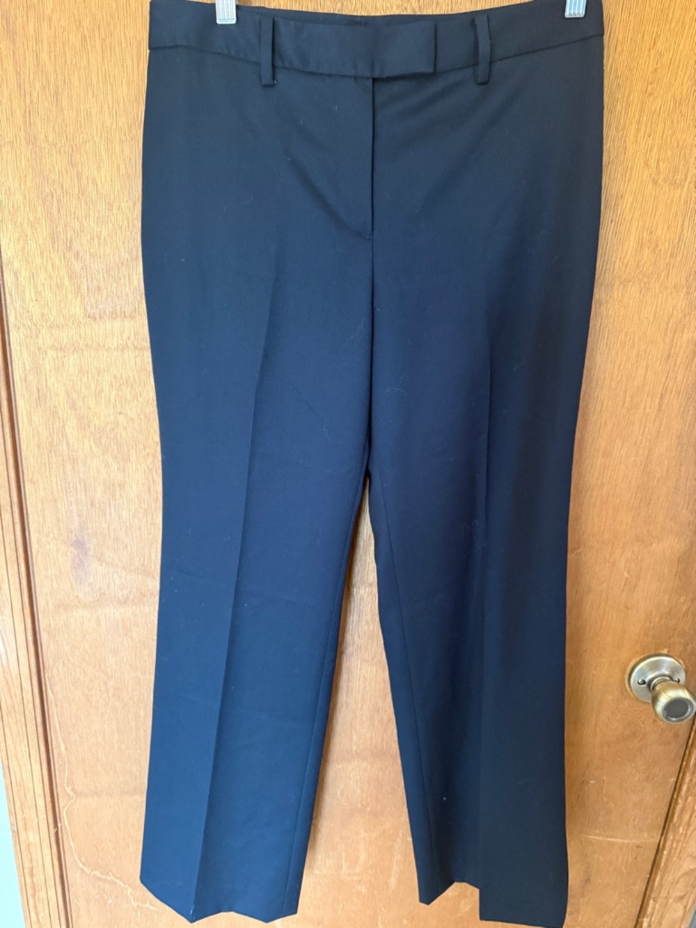 Brooks Brothers Black Straight-Leg Women's Dress Trousers